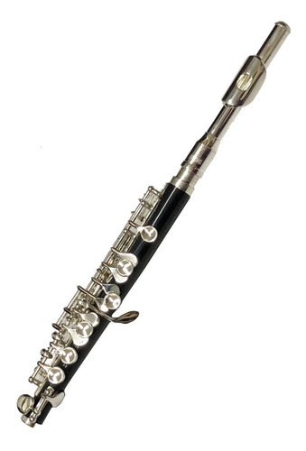 Flauta Piccolo (flautim) Dasons Dó Maior Chaves Prateadas