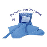 Cubrezapato Desechable Tela No Tejida Paquete Con 25 Pares  