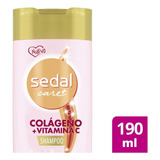 Sedal Colágeno Y Vitamina C Shampoo 190ml