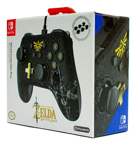 Wired Controller Plus The Legend Of Zelda Breath Of The Wild