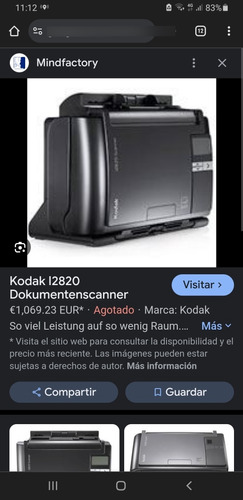 Scaner Kodak I2820