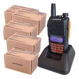 Combo 5 Radio Walk Talk Baofeng Para Comunicaçao Uv6r+brinde