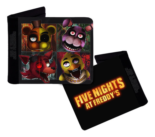 Billetera Cuero Sintetico Five Nights At Freddy's 02