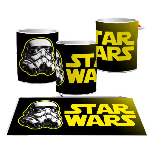 Tazones Star Wars Stormtrooper - Varios Modelos - Printek