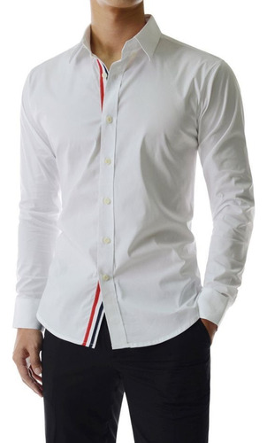 Camisa Slim Fit Franja Tomy