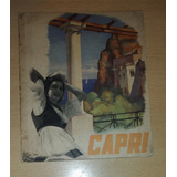 Folleto Capri Año 1938 Enit Ferrovie Dello Stato Muy Bueno