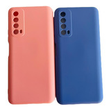 Carcasa Funda Para Huawei Y7a Silicona De Color