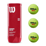 Pelotas De Padel Wilson (3 Unidades De Calidad Premium)