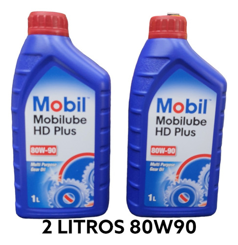 Aceite 80w90 Mobil Hd Plus 2 Litros