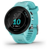 Relógio Smartwatch Gps Garmin Forerunner 55 Azul Aqua