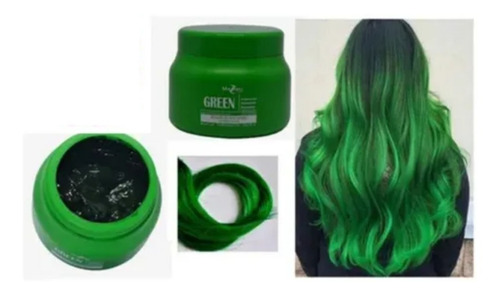 Mascara Matizadora Cor Verde Green Mairibel 250g Pinta Cabel