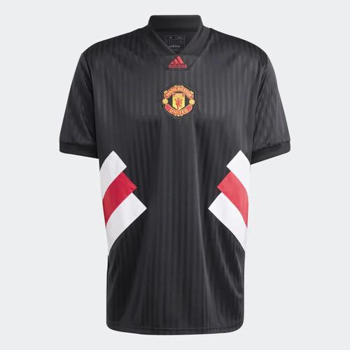 Camisa Manchester United adidas Icon 2023 Preta