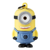 Pen Drive Minions Stuart 8gb Usb Multilaser - Pd097 Cor Amarelo