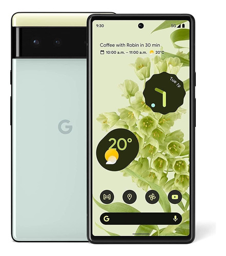 Google Pixel 6 128gb 8gb Ram Sorta Seafoam