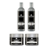 La Puissance Kit Matizador 2u Shampoo Y 2u Macaras Black 