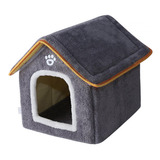 Tienda Para Mascotas, Cama Cueva, Cama Para Gatos, Gris M