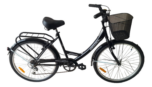 Bicicleta Rodado 26 Con 6 Cambios Asiento Resortes 