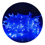 Tira Guirnalda Luces Navidad 8 Mts 100 Leds Azul