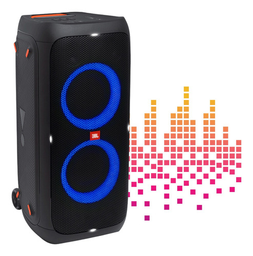 Caixa De Som Jbl Partybox 310 Bluetooth 240w Duplo Woofer