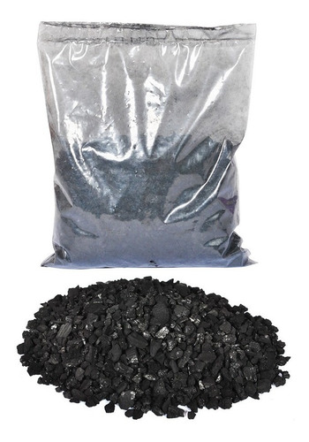 Carvão Ativado 5kg +bolsa +3 Metros Perlon
