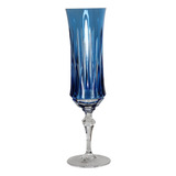 Taça Cristal Espumante Azul Claro 195 Ml Mozart Strauss