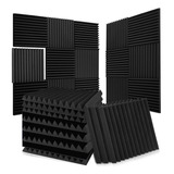 Paquete De 52 Paneles De Espuma Acústica De 1 X 12 X 12 PuLG