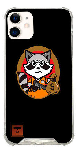 Funda Mapache Markitos Toys Para iPhone, Encapsulada