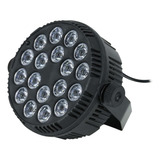 Luces Foco 18 Led Mini Flat Par Light Escenario Colores