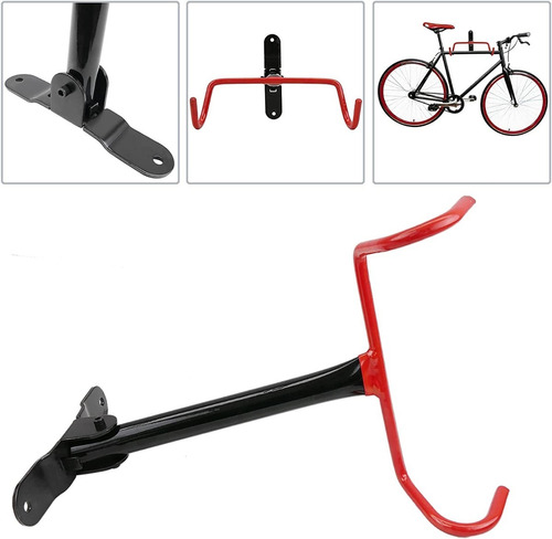 Soporte Bicicleta Pared Horizontal Plegable Ruta Montaña Bmx