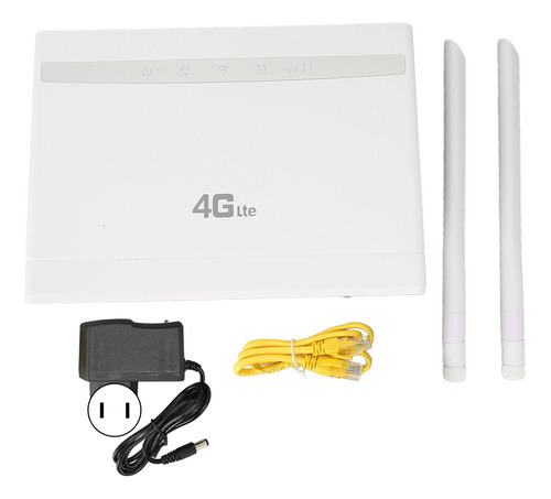 Enrutador Wifi 4g Cpe, 4 Antenas, 3 Interfaces De Internet,