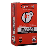 Grampas Sujeta Cable Tacsa N° 6 Para Cable Coaxil X Caja