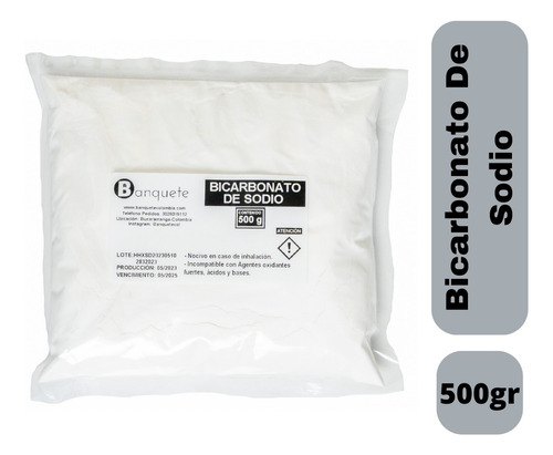 Bicarbonato De Sodio 500gr