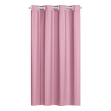 Cortina Para Janela De Banheiro Blackout Blecaute 1,00x0,70 Cor Cortina Rosa