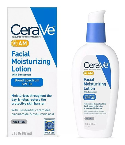 Cerave Am Loción Hidratante Facial - mL a $1067