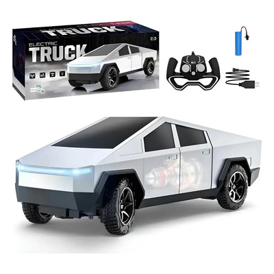 Coche De Juguete Con Control Remoto, Luces Y Sonidos Blanco Tesla | Envío gratis