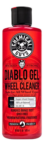 Chemical Guys Diablo Gel Limpia Llantas Concentrado 500ml.