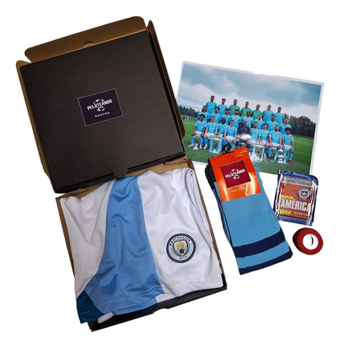 Pack Caja Camiseta O Short O Calcetas Manchester City