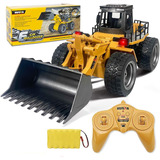 Maquina Pala Cargadora Construccion Radio Control 1:18 Grand