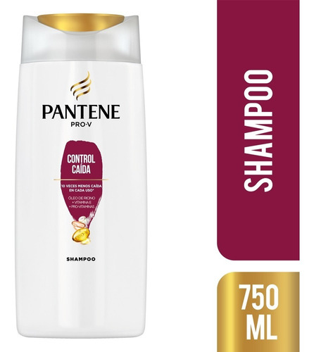 Shampoo Pantene Pro-v Control Caída 750 Ml