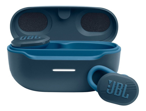 Headphone Esportivo Jbl Endurance Race Bluetooth Tws Azul