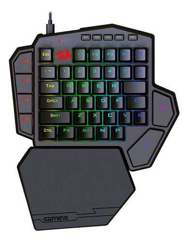 Teclado Gamer Redragon Mecânico Diti X K601 Rgb Switch Azul