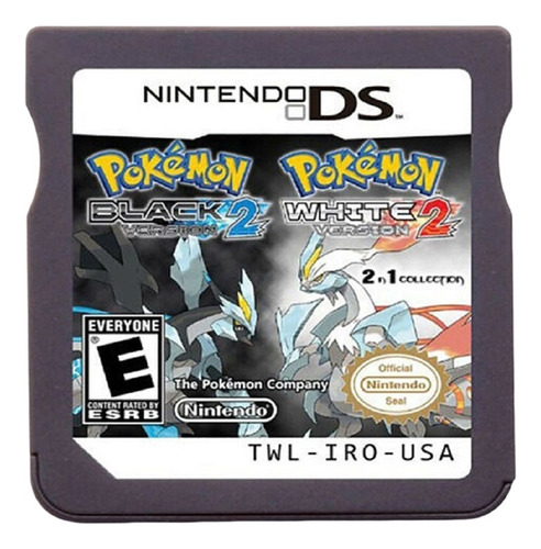 Tarjeta De Juego F Para 3ds/3ds Ndsi/nds (negro 2 Blanco 2)