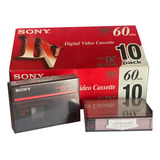 Mini Dv Sony Dvm60 Digital Video Tape Pack X 10 Un