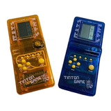 2 Tetris Juguete Retro Videojuego Consola Brick Game 9999 