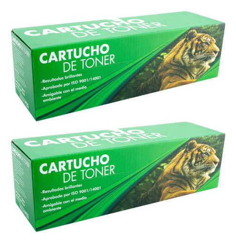 2 Pza Toner Nuevo 12a Compatible Con 1020