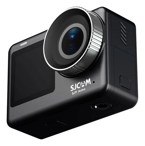 Câmera De Ação Sjcam Sj11 4k Active Com Tela Dupla Preto