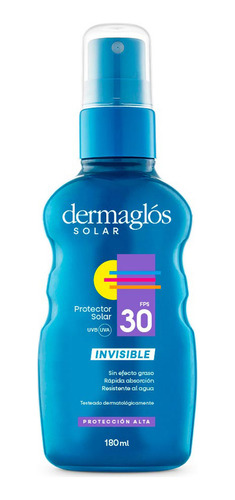 Dermaglós Protector Solar Fps 30 Spray Invisible Pieles Sensibles