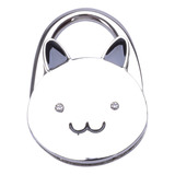 Gancho Para Bolso De Mano Plegable Con Diseño De Gato ,