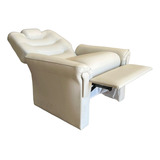 Sillon Relax Poltrona Reclinable Cama Tapizado Ecocuero