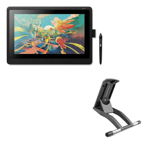 Tableta Grafica Wacom Cintiq Dtk1660 Ips + Soporte Ack620k